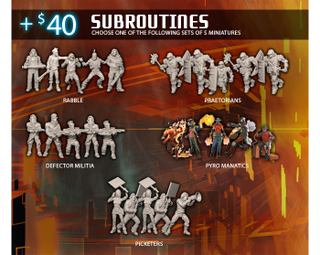 Illustration for article titled New cyberpunk miniature game Aetherium